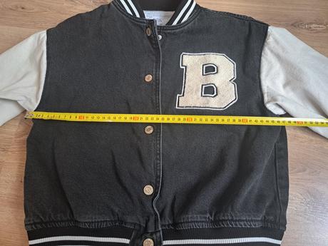 Riflová bunda, zara,164