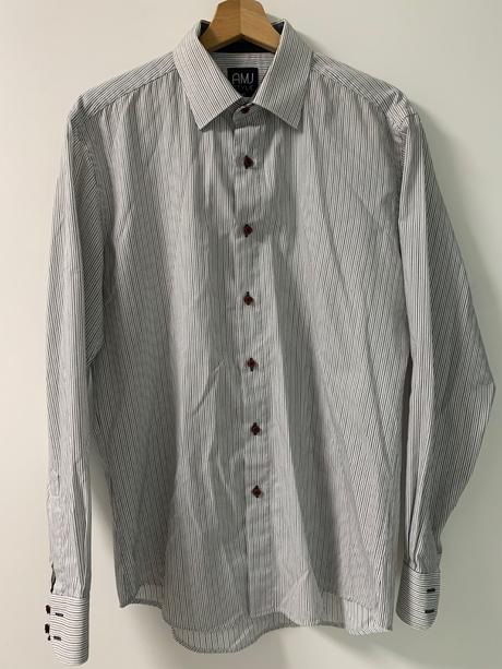 Pánska košeľa s jemným pásikom, 40