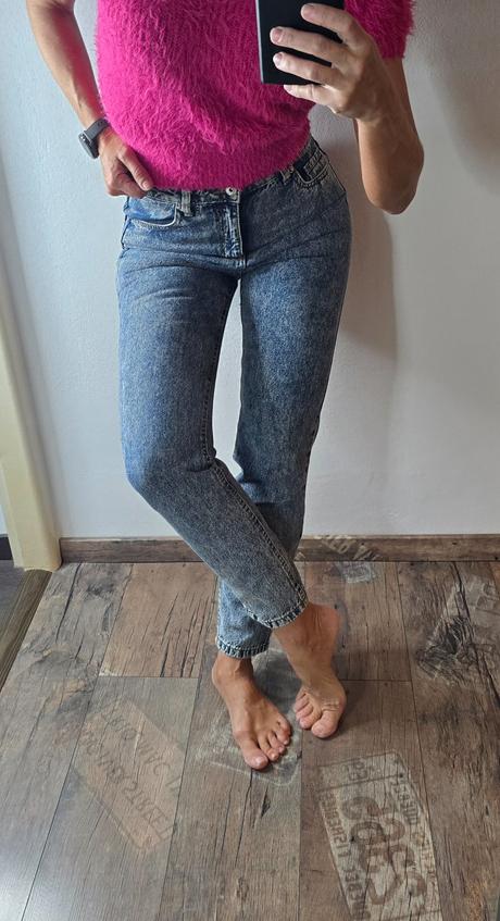 Bershka mom fit, bershka,36