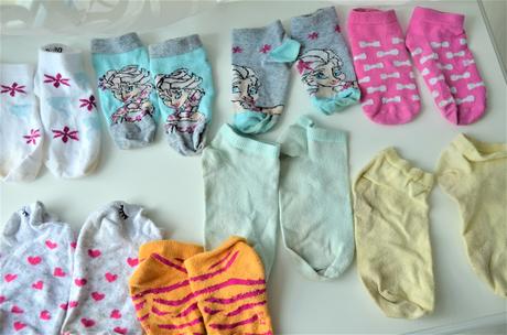 10 x členkové ponožky-27/30, 27