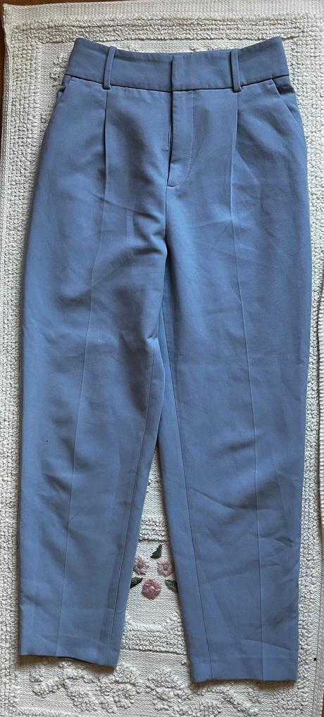 Bledomodré nohavice, zara, s/36, zara,s