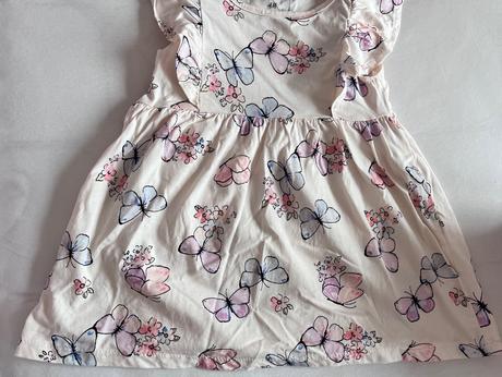 Prekrasne 1x oblecene volanikove satocky, h&m,98