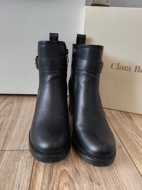 Dámske členkové čižmy, clara barson,38