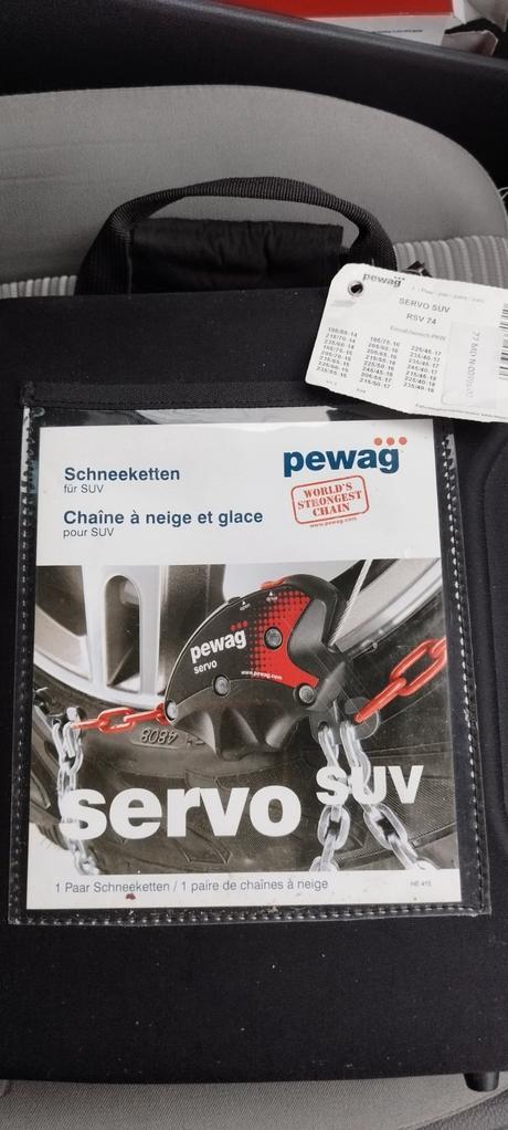 Snehove retaze pewag servo svu rsv  74, 