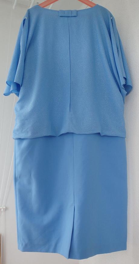 Belasé elegantné šaty, v. xl/xxl, č.46, 46