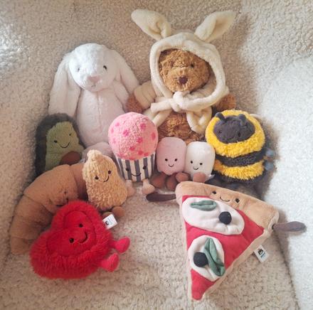 Plyšové hračky jellycat,