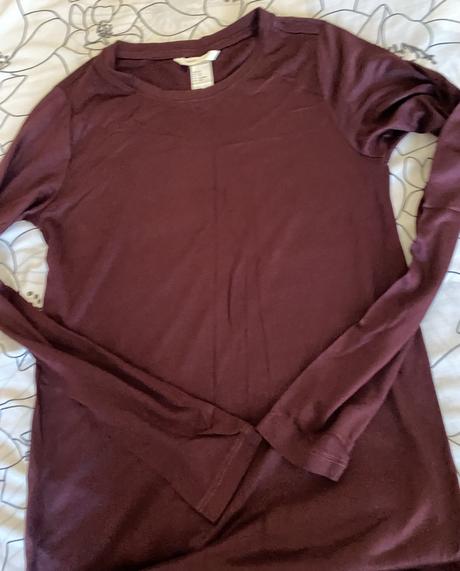 Šaty dlhý rukáv h&m basic v. xs, h&m,xs