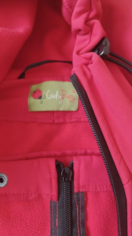 Nosicska softshelova bunda lady bug, xl