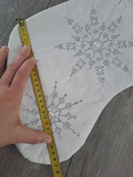 Mikulášske papuče/ponožky,  vianočné, 