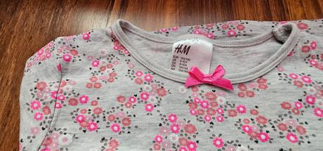 Tričká dlhý rukáv pre dievčatko, 8-10 rokov, h&m,134