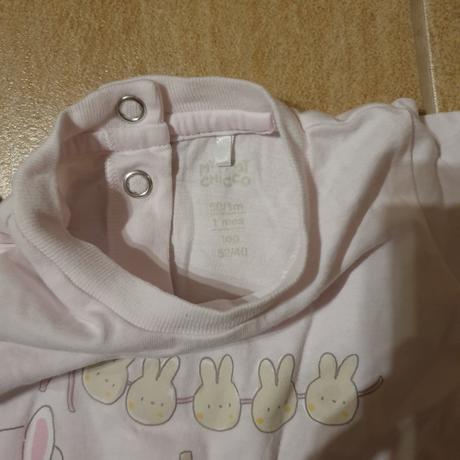 Pyžamo letné/opalovačky ružové my first chicco, chicco,50