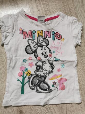 Tričko minie 3-4roky, disney,104