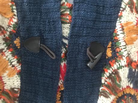 Svetrik upletovy, krasny, vel. m, zn. desigual, desigual,m