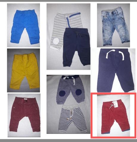 Nohavice, rifle, teplaky 62-68, gap,62