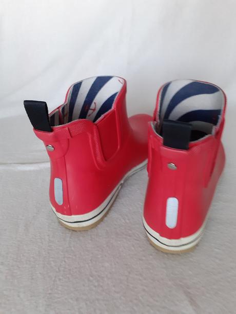 Dámske nízke červené gumáky derbe č.41, 41