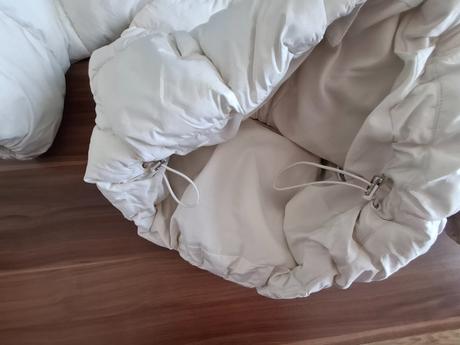 Zimná puffková bunda, bershka,s