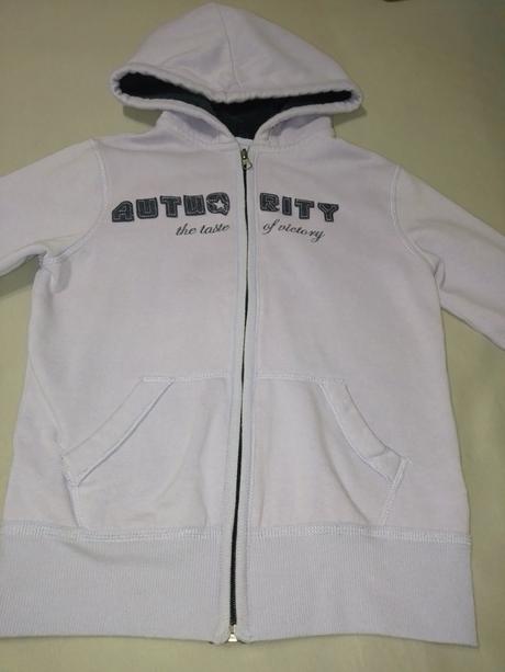 Mikina 140 na zips, authority,140