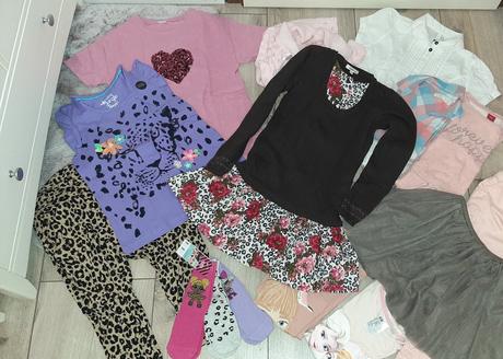 Taška plná vecí kenzo, zara, coccodrillo 140-146, 140–152