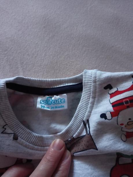 Vianočná tepláková mikina, pepco,98