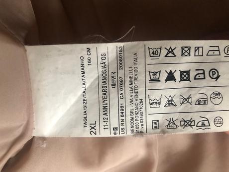 Zimná vetrovka dlhá benetton 2xl dievčenská, benetton,158