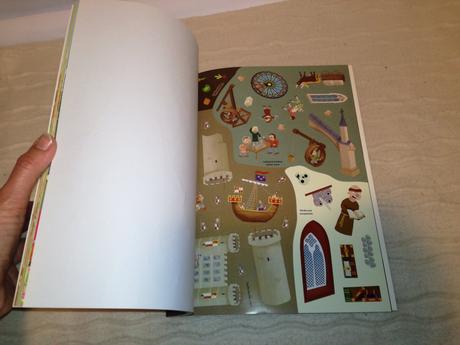 Sticker history - medieval sticker book nsu21, 