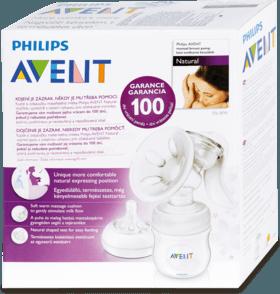 Manuálna odsávačka avent, 