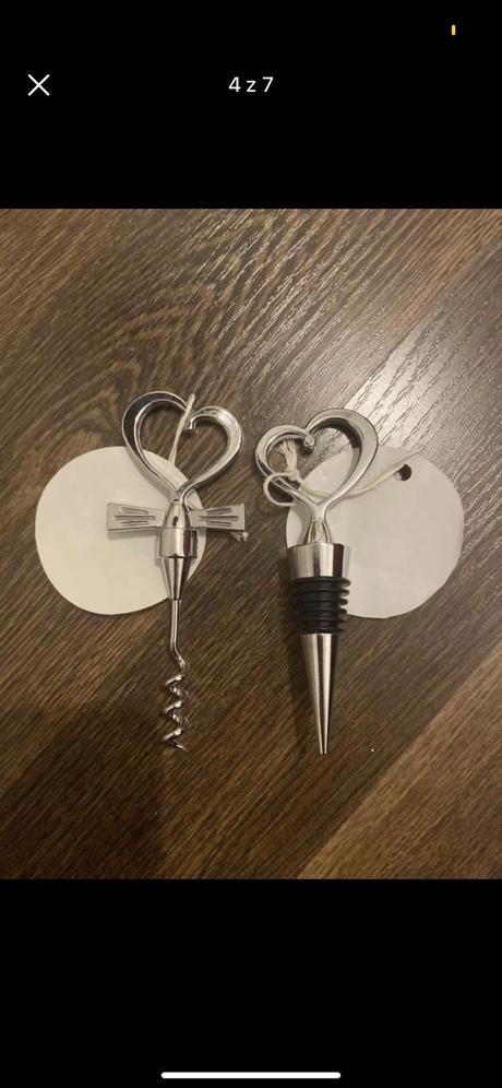 Vývrtka na víno a stopper na víno, 