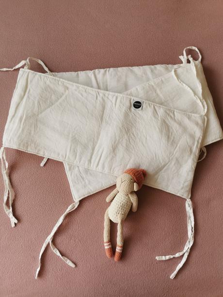 Ľanový mantinel nukko design, šírka (cm): 30,dĺžka (cm): 70