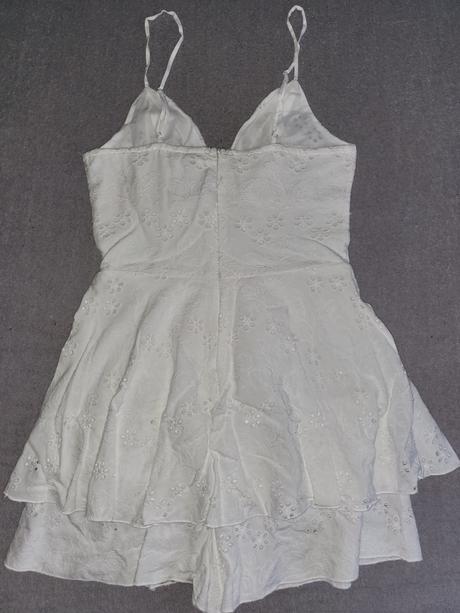 Krátky čipkovy overal xs, fishbone,xs