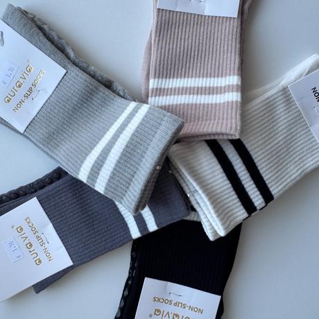 Dámske vysoké, protišmykové ponožky ynz1935, 35 - 40