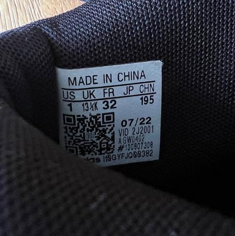 Čierne vyššie tenisky adidas č. 32, adidas,32