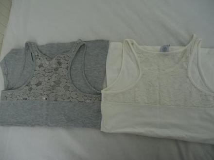 Tielka s krajkovým detailom na chrbáte, lindex,158