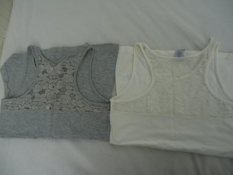 Tielka s krajkovým detailom na chrbáte, lindex,158