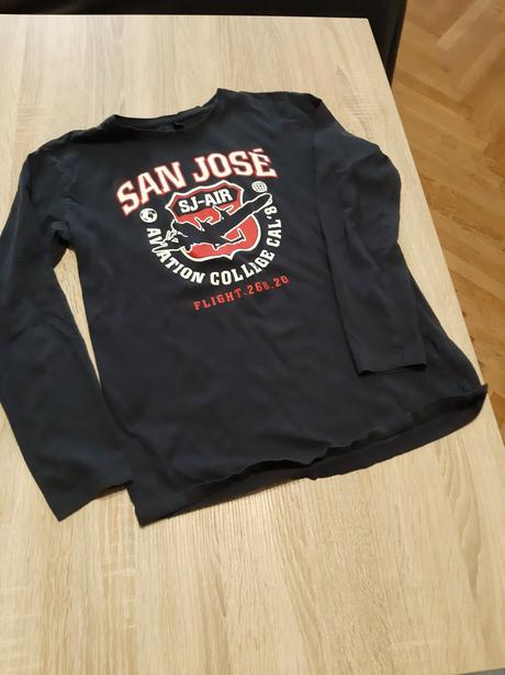 Tričko dlhý rukáv, 164