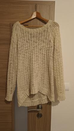 Krémový sveter, vero moda,xs