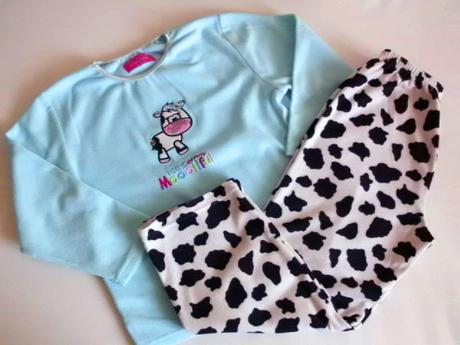 Hrejivé flisové pyžamko pre 5-6 roč. slečnu, primark,116