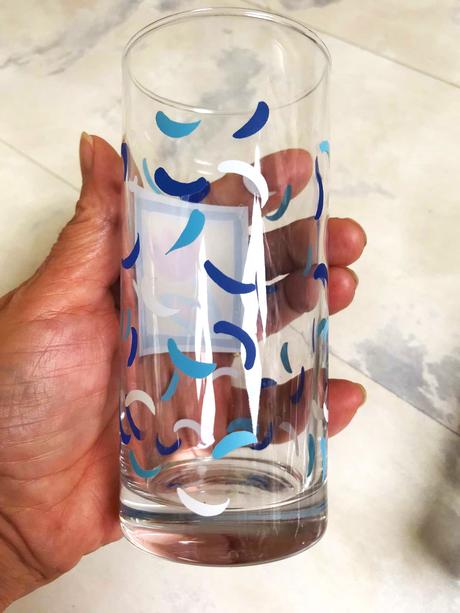 Maľovaný pohár luminarc, 