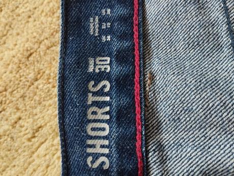 Krátke chlapčenské, pánske rifle, denim,m