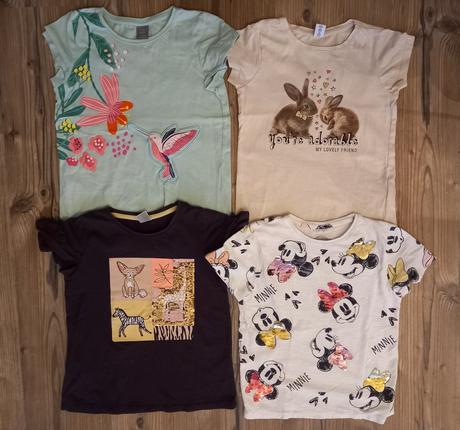 4ks letnych triciek na 7-8r, 128