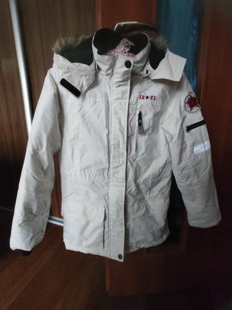 Bunda biela na zimu, lindex,140