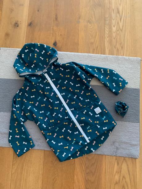 Softshellová bunda od little people 110-116, little people,110 / 116