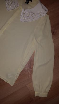 Bledožltá blúzka forever 21, m