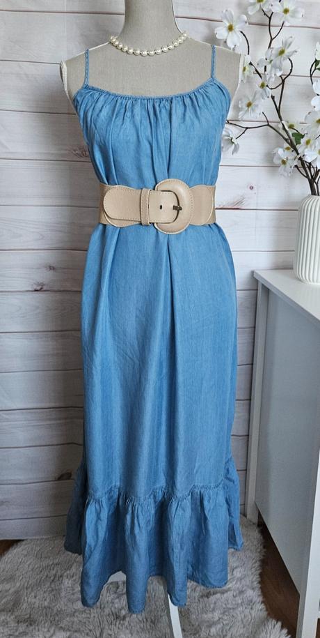 Pekné modré šaty, sinsay,s