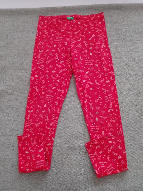 Dievčenské legíny, benetton,146