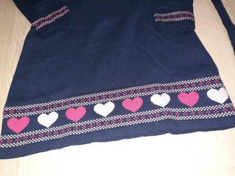 Nové pletené šaty, lupilu,122 / 128