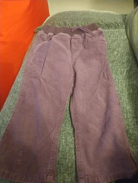 Menžestrove nohavice - fialové, cherokee,86