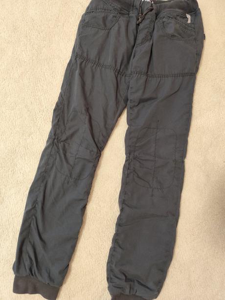 Zateplené nohavice, 158