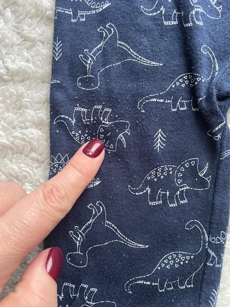 Zipsove pyzamko dinosaury 68, 68