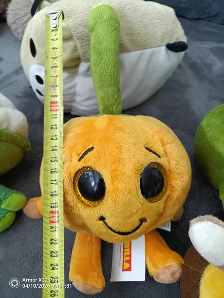 Plyšové zeleninky, 7ks, 