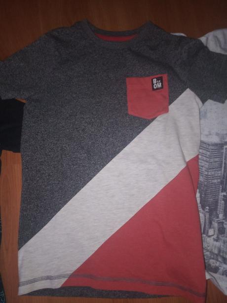 Tričká 122/128  3ks, f&f,122